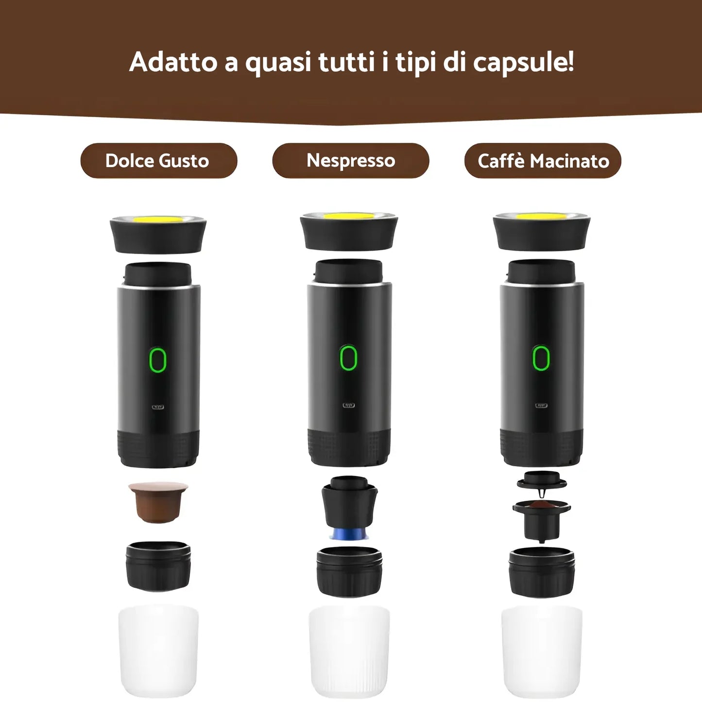 Coffiego™ - Macchinetta portatile